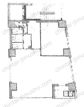 SNT八丁堀ビル4階の間取図