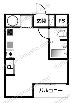 サニー大久保4階の間取図