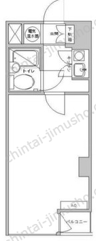 ノア道玄坂の間取図