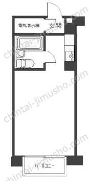 朝日虎ノ門ビル／朝日虎ノ門マンションの間取図