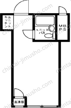 新宿三光町ハイムの間取図