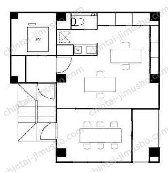 GAP VITALITY 1 BLDG6Fの間取図