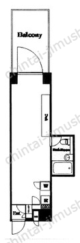 目黒西口マンション2号館の間取図