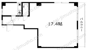 文栄マンションの間取図