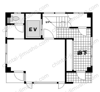 小林ビル1Fの間取図