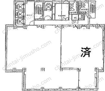 FORECAST五反田WESTの間取図