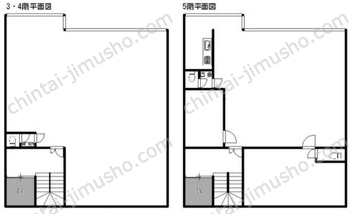 KSビル第2一棟の間取図