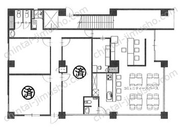 田園第一守谷マンション1階の間取図