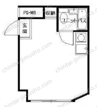 ストークマンション新川の間取図