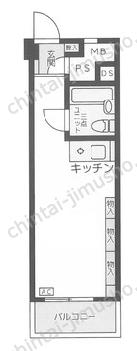 飯田橋ハイタウンの間取図