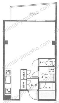 ISM／イズム3階の間取図