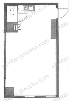 エスポワール新小岩1階の間取図