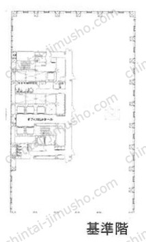 JAビル14Fの間取図