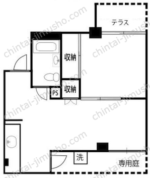 ヴィラデステ原宿の間取図