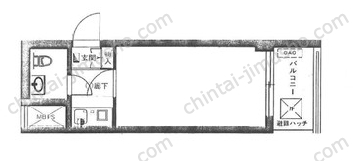 佐藤ビル／ライオンズマンション御徒町第26階の間取図