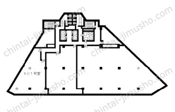 ファーレイーストビルの間取図