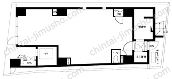 VORT四谷の間取図