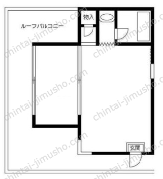 コーポスズキの間取図
