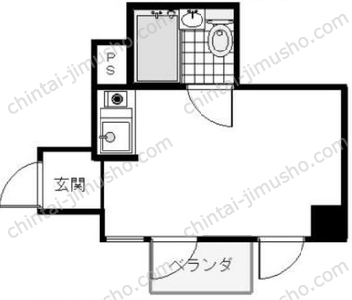ダイヤハイツ千駄木の間取図