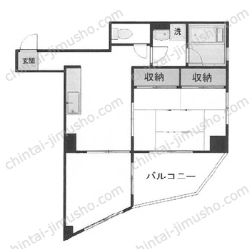 メゾンブラン田端の間取図