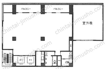 ACN築地242ビルの間取図