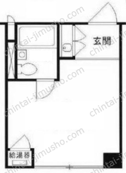 新宿三光町ハイムの間取図