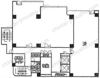 ワコーレ三軒茶屋64ビル10階の間取図