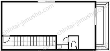 シプレ南青山2階の間取図