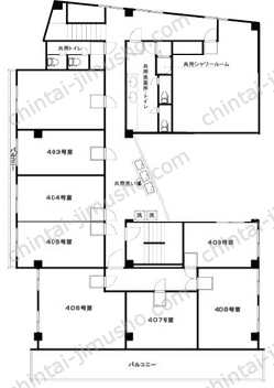 エスペランサ初台の間取図