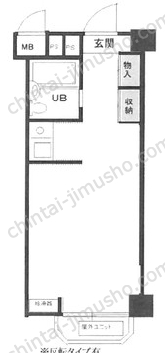 カルム赤坂の間取図