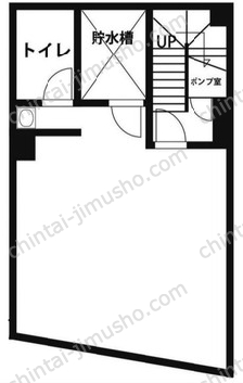 湯島ケイワンビルB1階の間取図