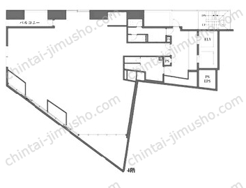 TOP HILLS GARDEN 道玄坂の間取図