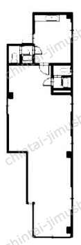 千田ビル1Fの間取図