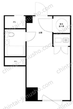 シャトレーイン横浜の間取図