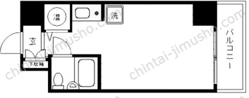 日興パレス横浜の間取図