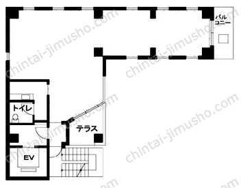エーワンビル10階の間取図