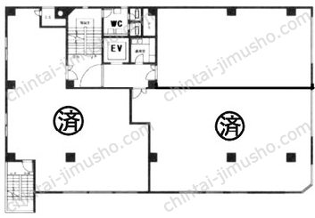 第二プレシーザビルの間取図
