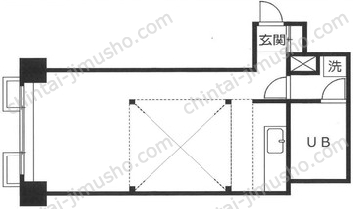 トーア文京マンション7階の間取図