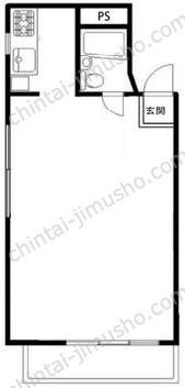 キングダム御苑の間取図