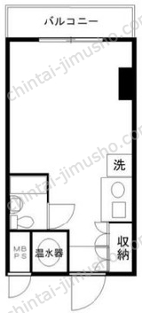 日興パレス横浜の間取図