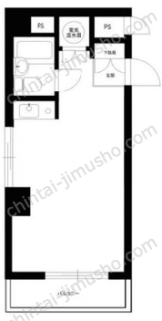 レガシー千駄木7階の間取図