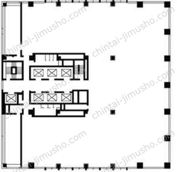 恵比寿ビジネスタワー／ビジネスエアポート恵比寿の間取図