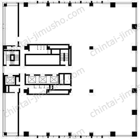 恵比寿ビジネスタワー／ビジネスエアポート恵比寿の間取図