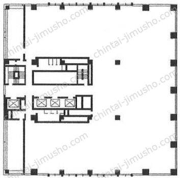 恵比寿ビジネスタワー／ビジネスエアポート恵比寿の間取図