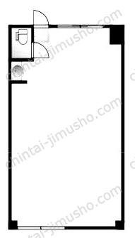 サンタウン立花2階の間取図
