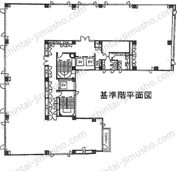 麹町鶴屋八幡ビル9階の間取図