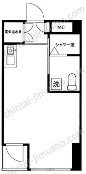 本郷コーポレイションの間取図