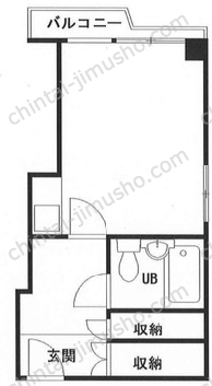 ライオンズマンション歌舞伎町の間取図