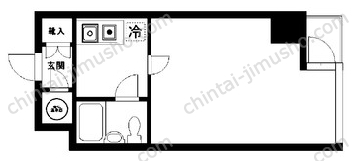 ノア道玄坂の間取図