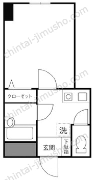 グラメリアの間取図